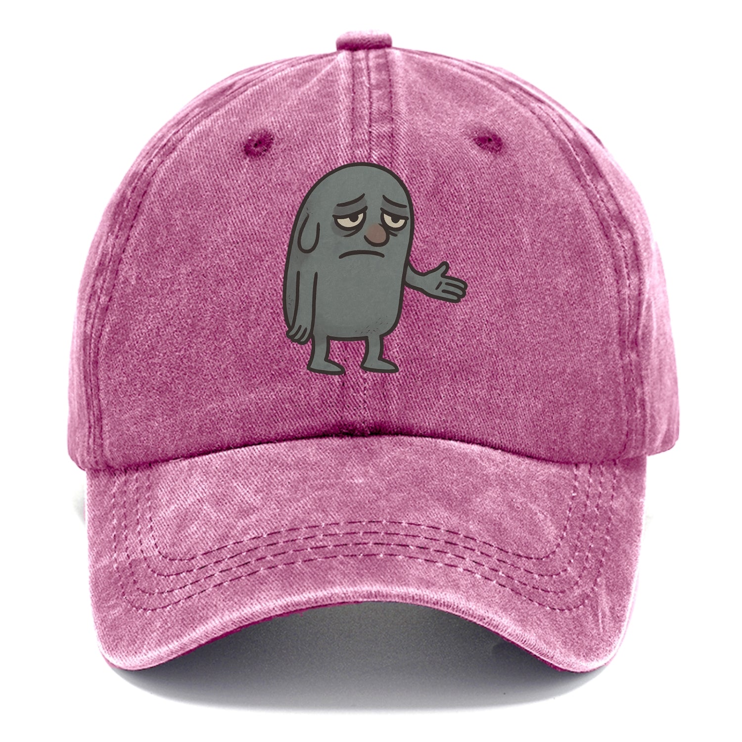 FOLLOWERS ARE GHOSTS | Transparent crowd following nobody - Classic Cap - Dusty Rose(Rose)