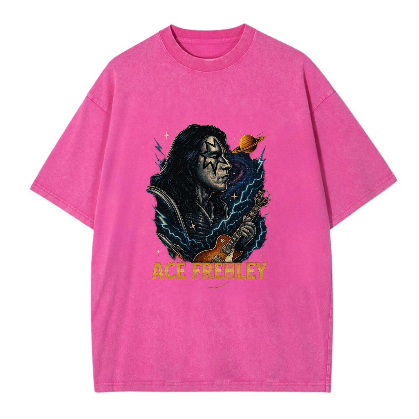 Icon Portrait - Vintage T-shirt - Dusty Rose(Rose)