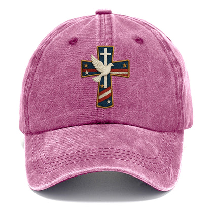 Dove and Cross  - Classic Cap - Dusty Rose(Rose)