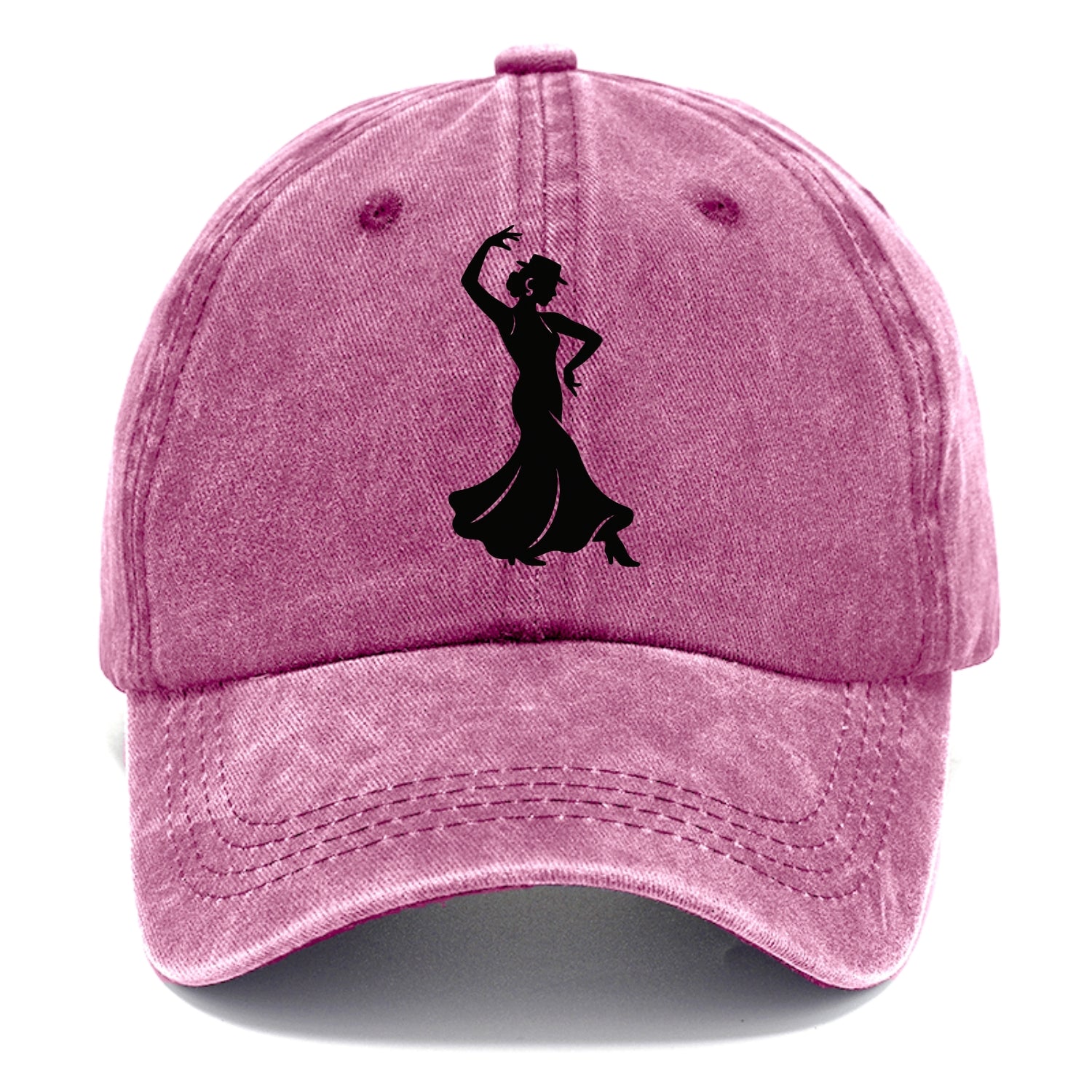 Flamenco dancer passionate stance - Classic Cap - Dusty Rose(Rose)