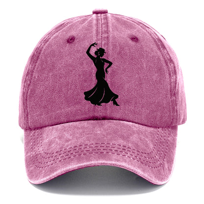 Flamenco dancer passionate stance - Classic Cap - Dusty Rose(Rose)