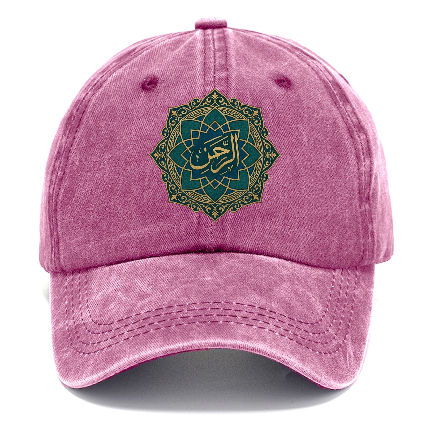 Ar-Rahman Geometric - Classic Cap - Dusty Rose(Rose)