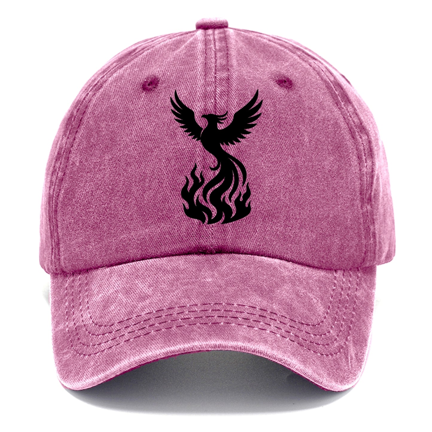 Phoenix rising from flames - Classic Cap - Dusty Rose(Rose)