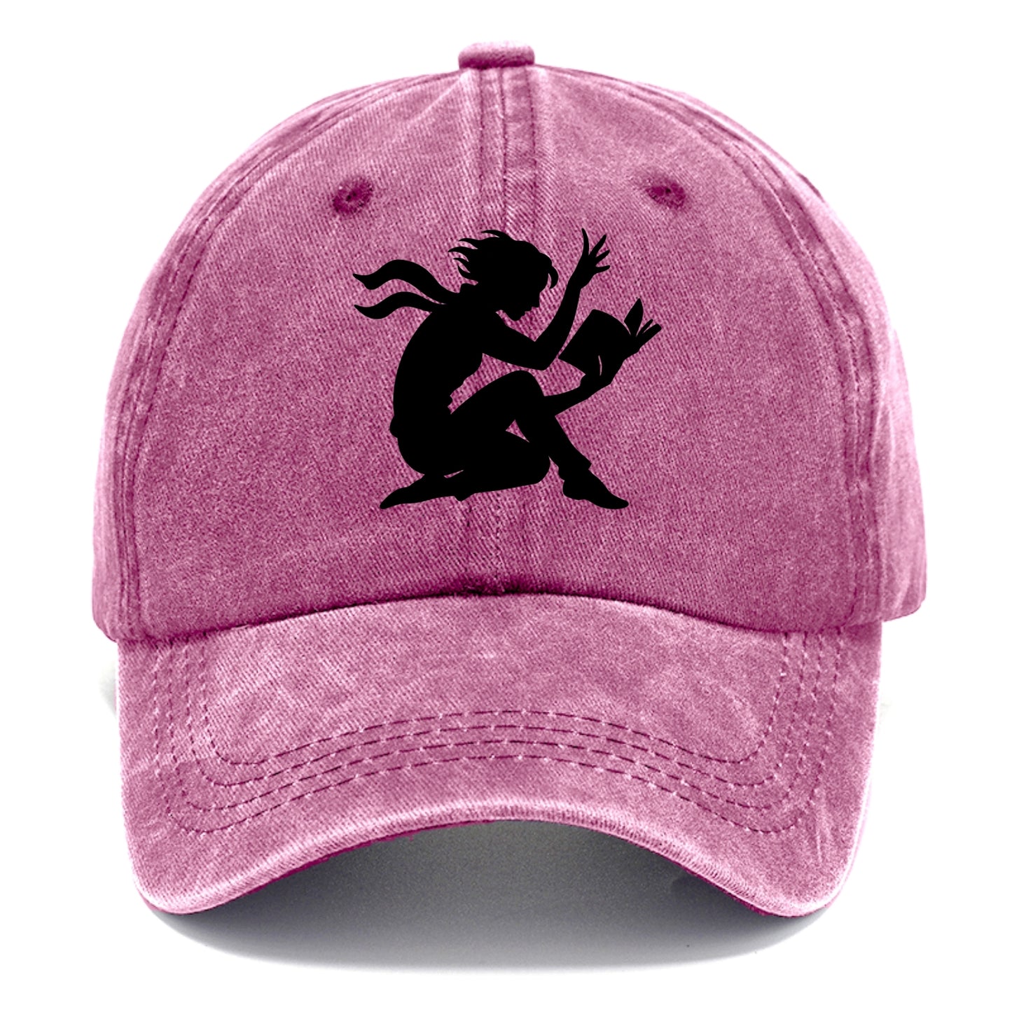 Reader lost in book moment - Classic Cap - Dusty Rose(Rose)