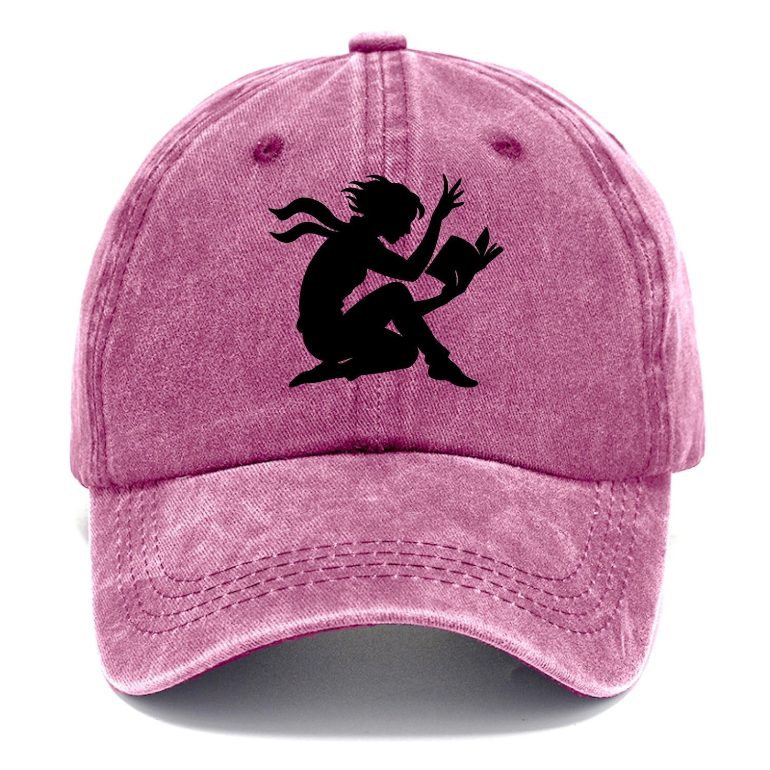Reader lost in book moment - Classic Cap - Dusty Rose(Rose)