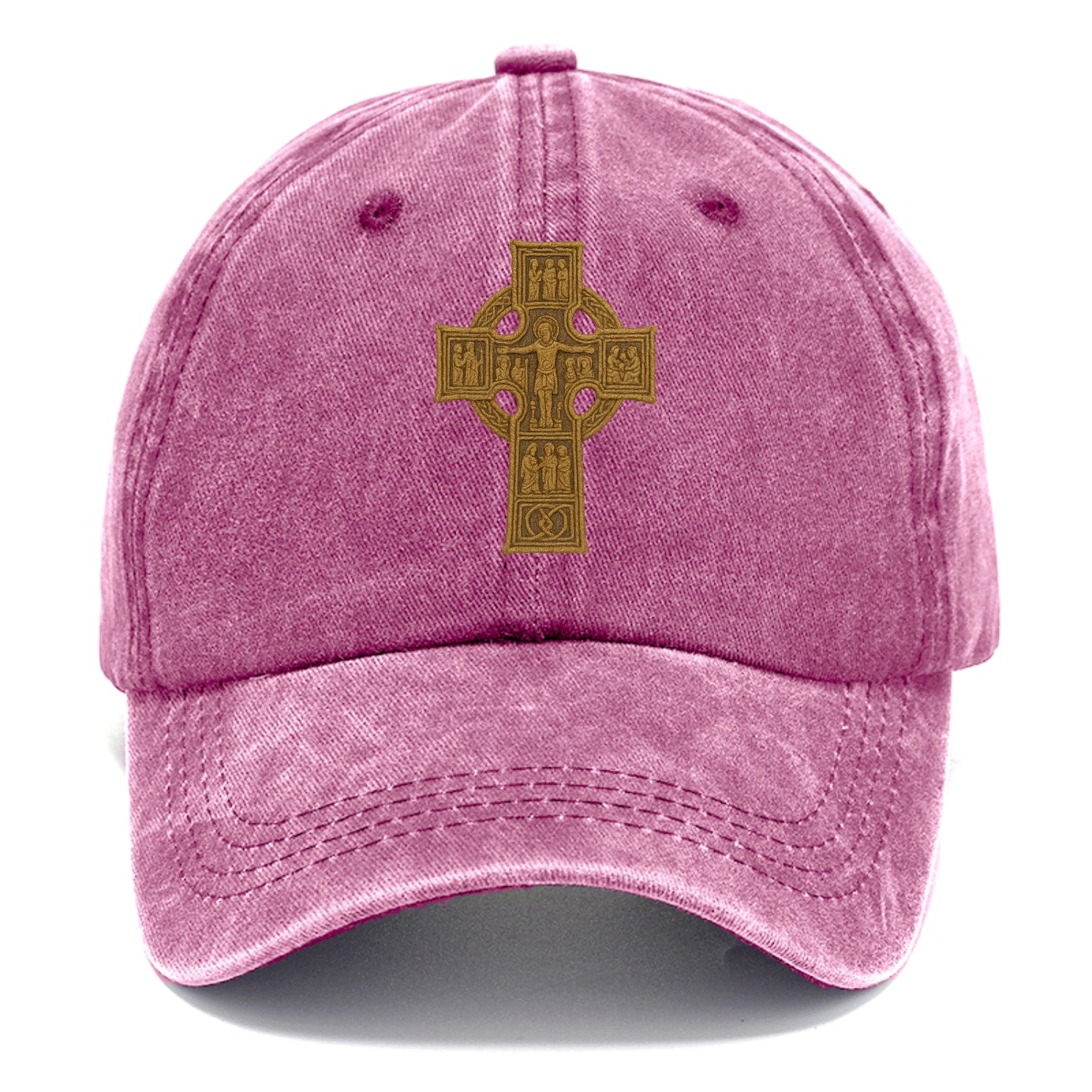Monasterboice Cross - Classic Cap - Dusty Rose(Rose)