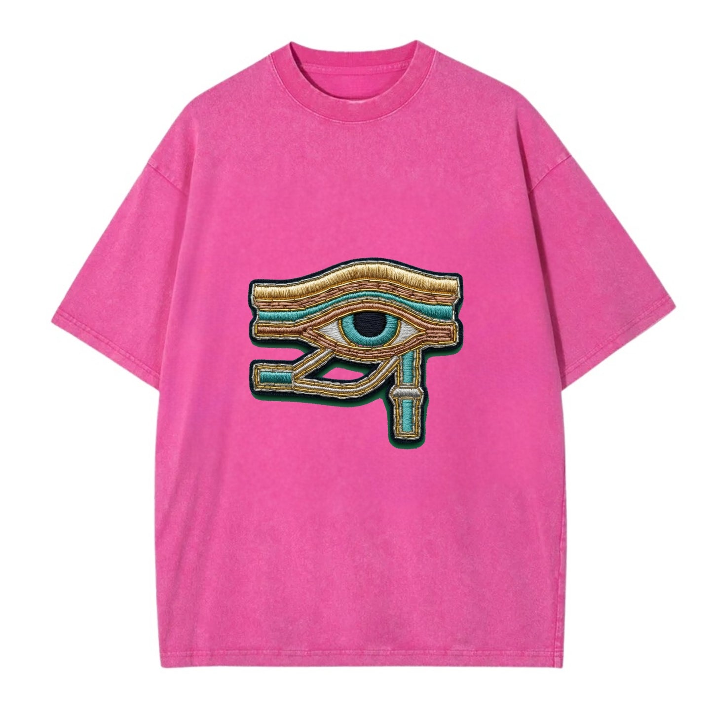 Eye of Horus - Vintage T-shirt - Dusty Rose(Rose)