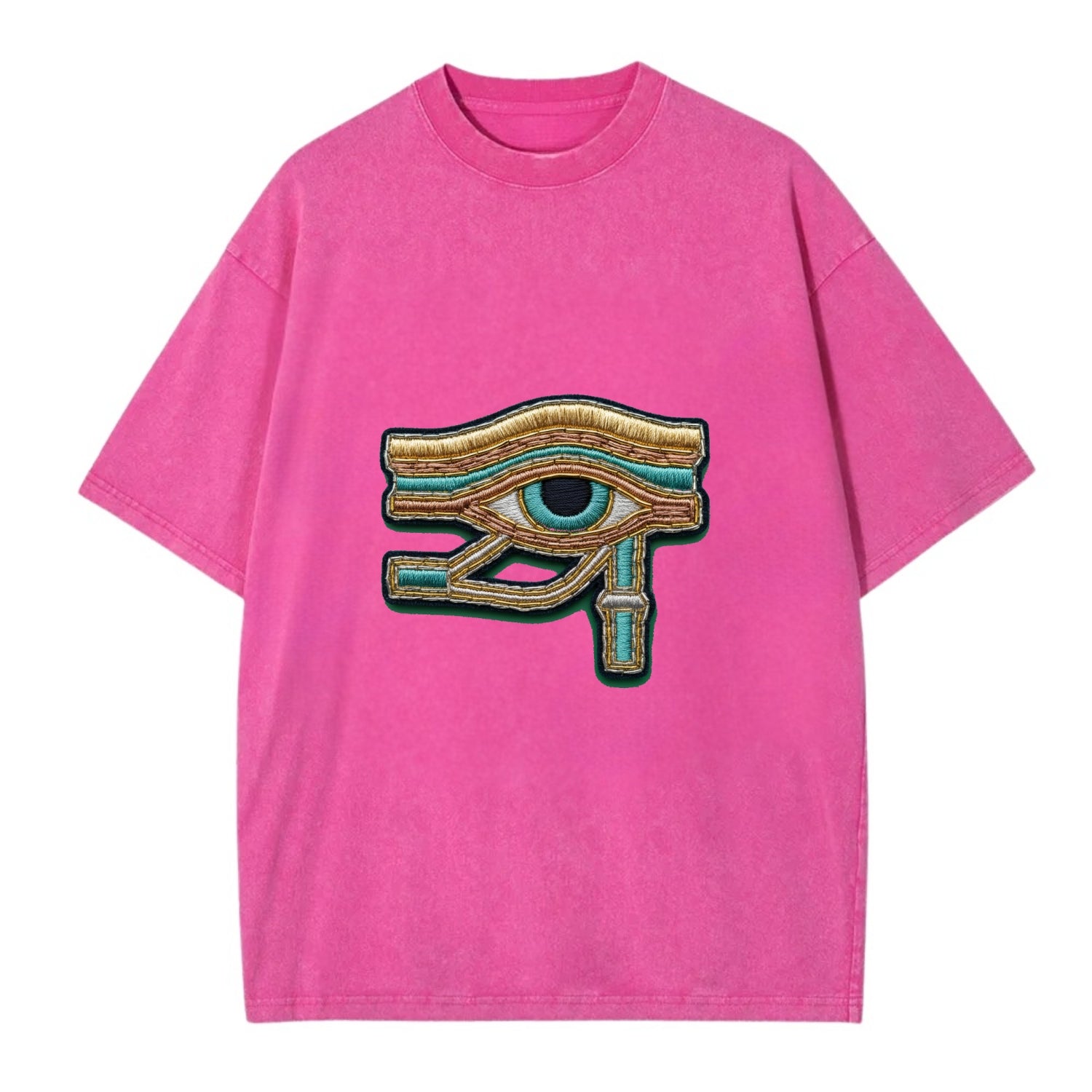Eye of Horus - Vintage T-shirt - Dusty Rose(Rose)