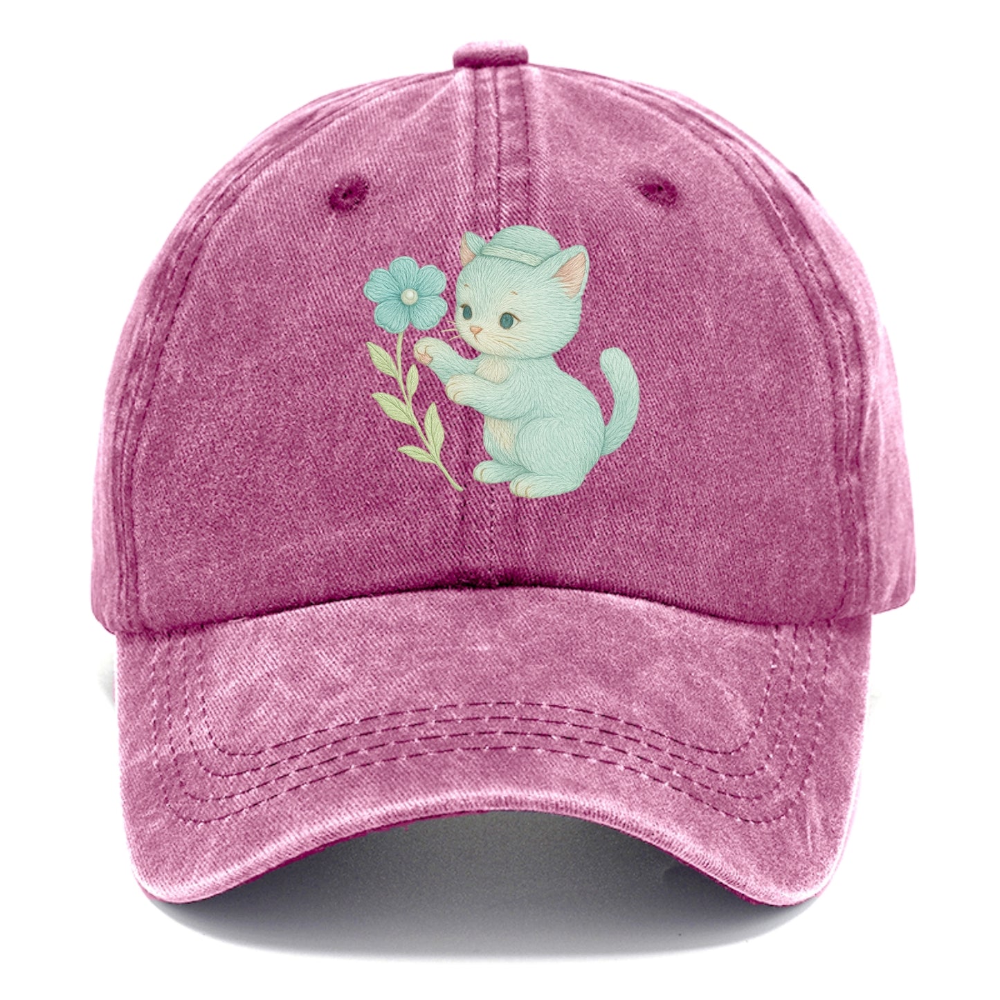Aqua Kitten - Classic Cap - Dusty Rose(Rose)