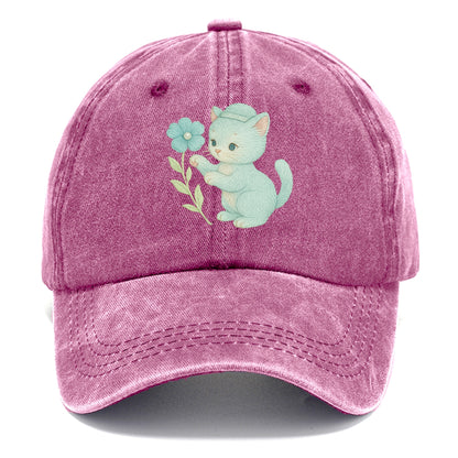 Aqua Kitten - Classic Cap - Dusty Rose(Rose)