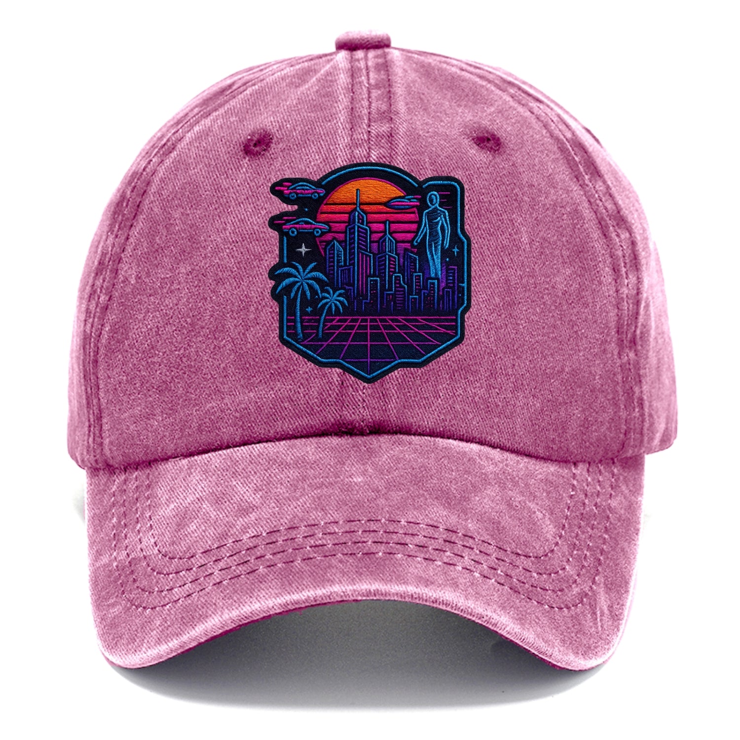 Cyberpunk City - Classic Cap - Dusty Rose(Rose)