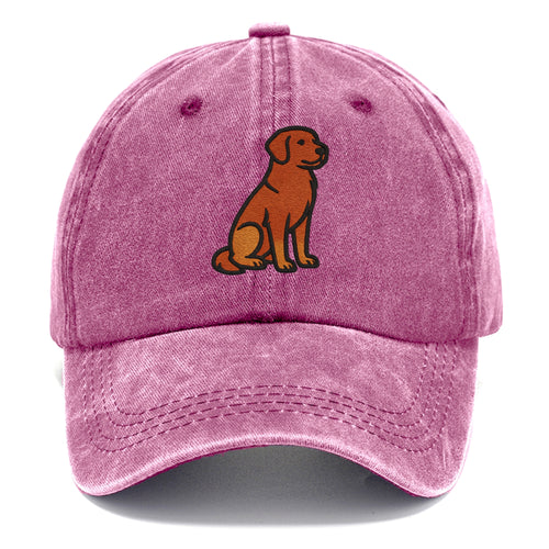 Nova Scotia Duck Tolling Retriever - Red embroidered pose - Classic Cap