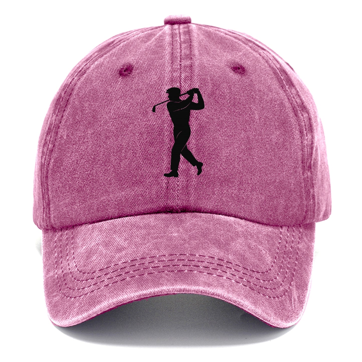 Golfer perfect swing follow-through - Classic Cap - Dusty Rose(Rose)