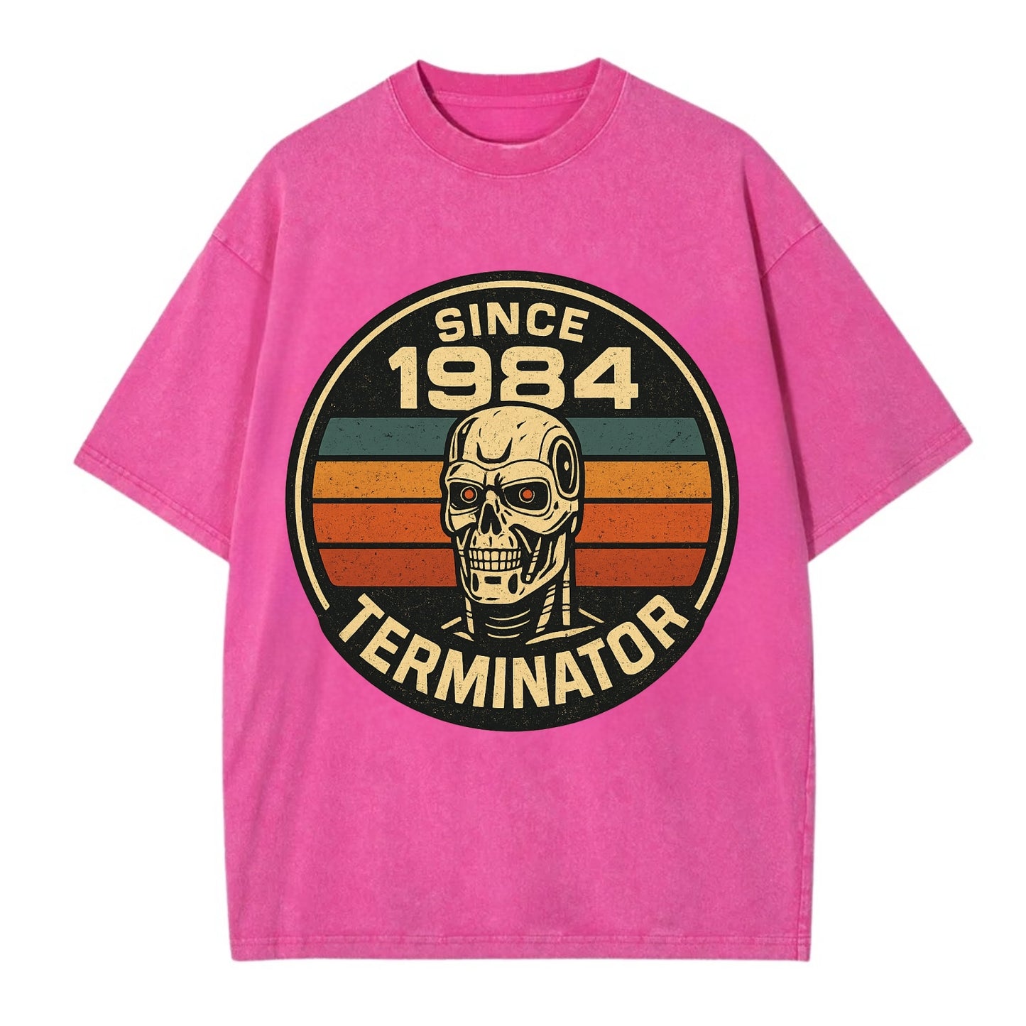Terminator - Vintage T-shirt - Dusty Rose(Rose)