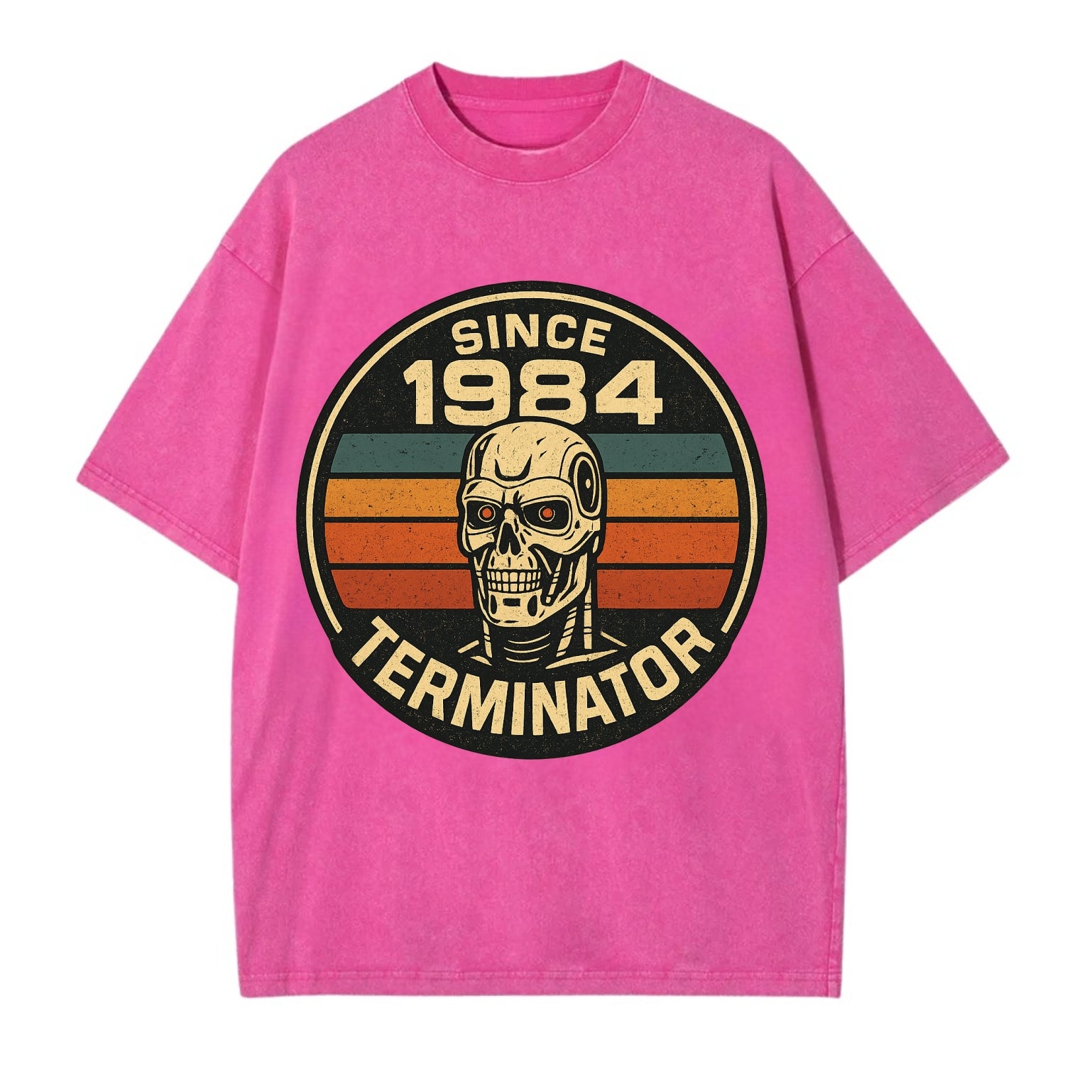 Terminator - Vintage T-shirt - Dusty Rose(Rose)