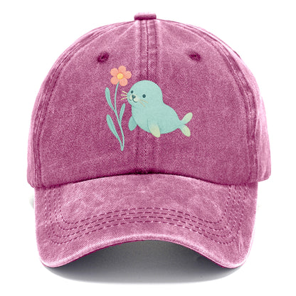 Mint Seal Pup - Classic Cap - Dusty Rose(Rose)