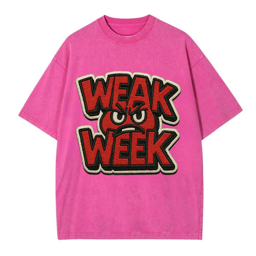 WEAK;WEEK WARRIOR Monday Blue Cap - Vintage T-shirt