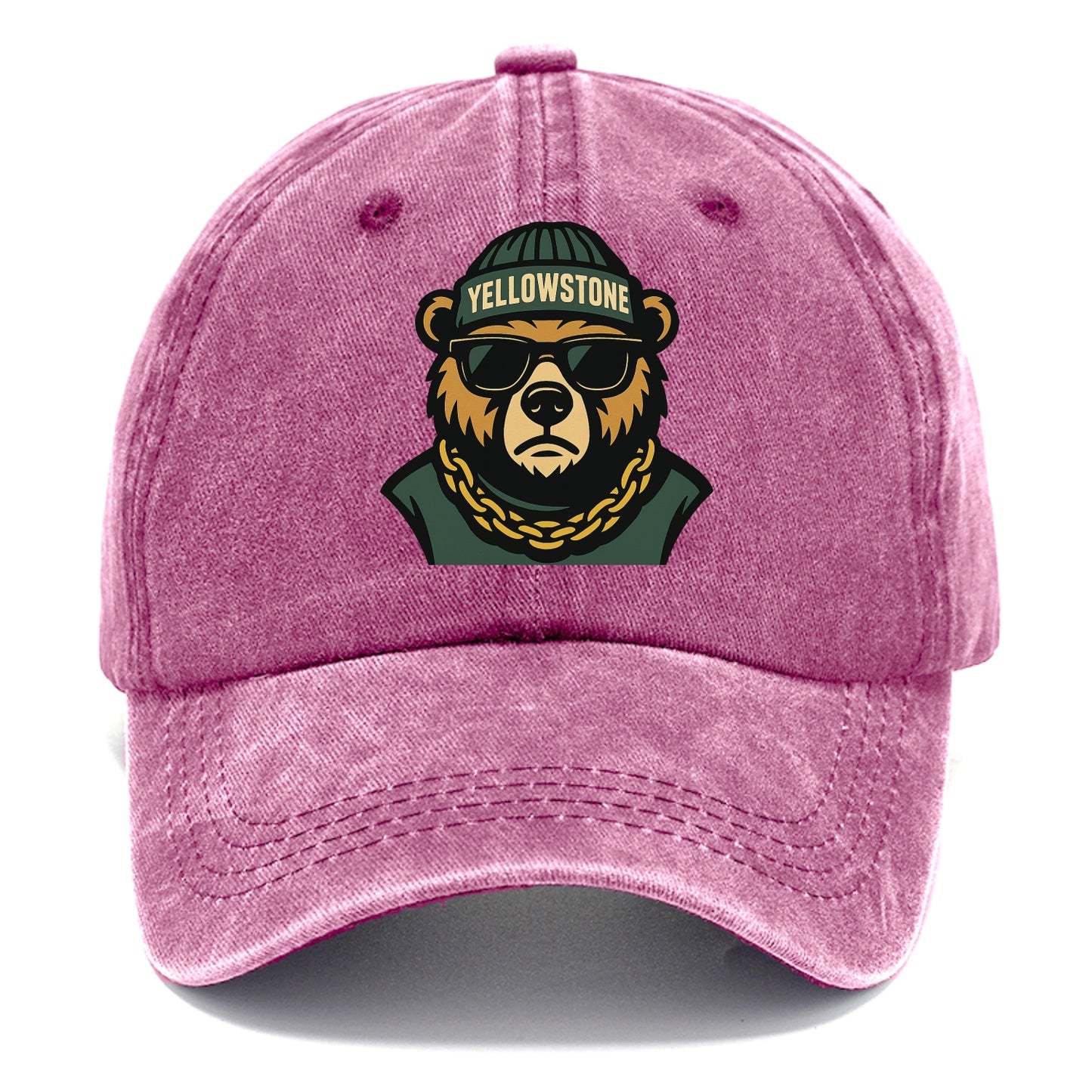 Yellowstone Bear - Classic Cap - Dusty Rose(Rose)