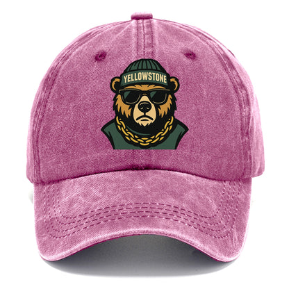 Yellowstone Bear - Classic Cap - Dusty Rose(Rose)