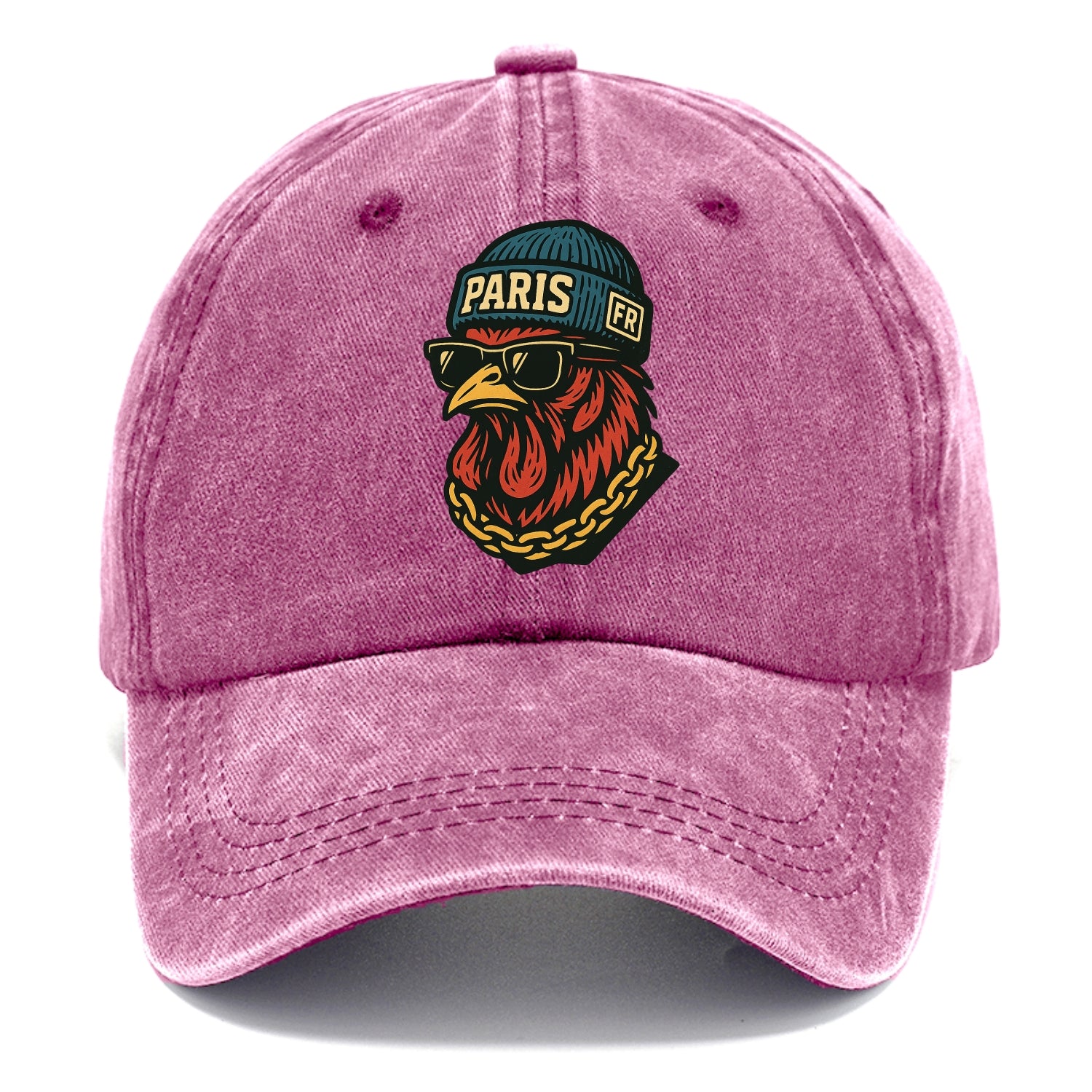 Paris Rooster - Classic Cap - Dusty Rose(Rose)
