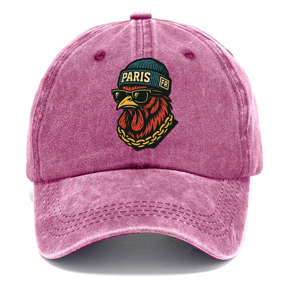 Paris Rooster - Classic Cap - Dusty Rose(Rose)
