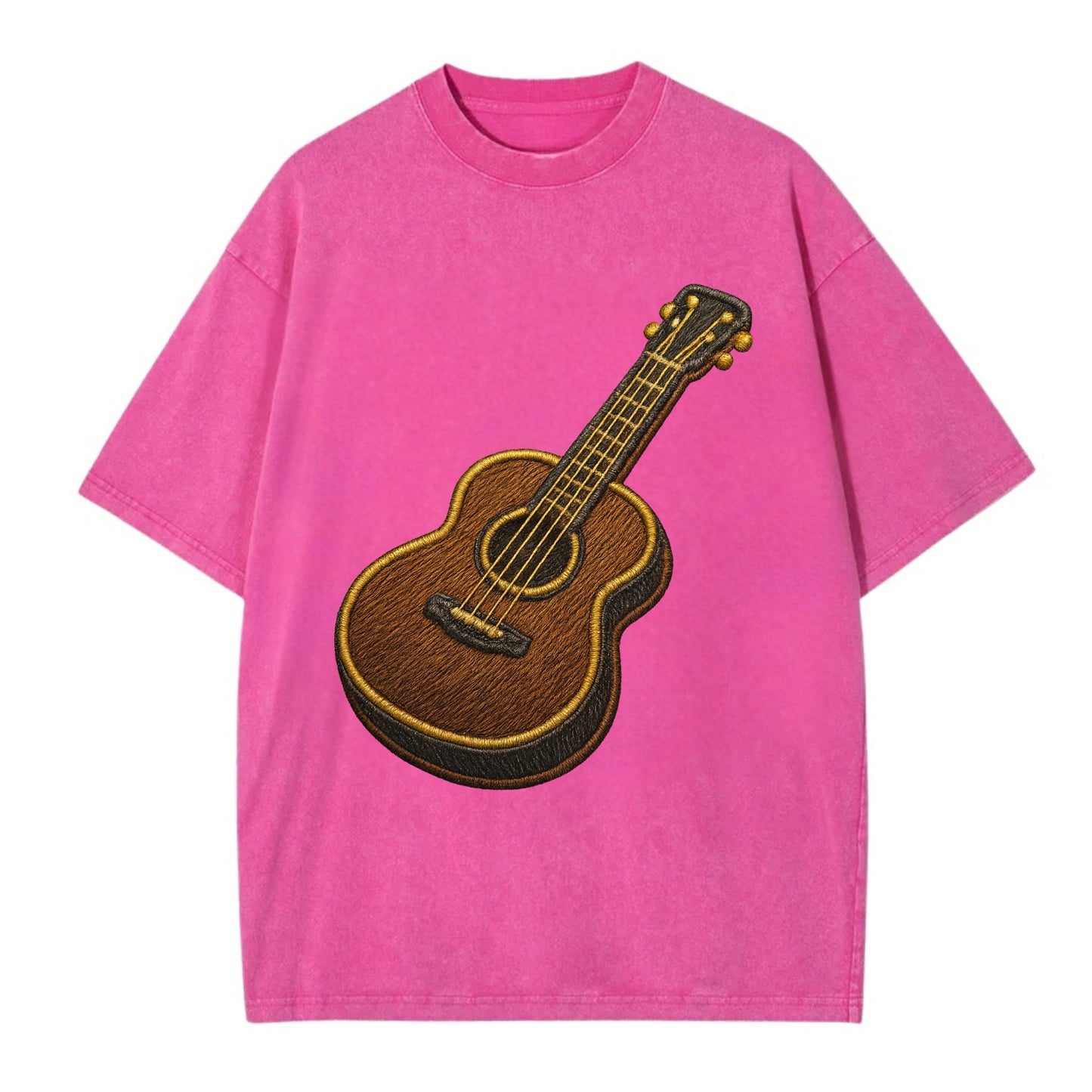 Vintage Guitar  - Vintage T-shirt - Dusty Rose(Rose)