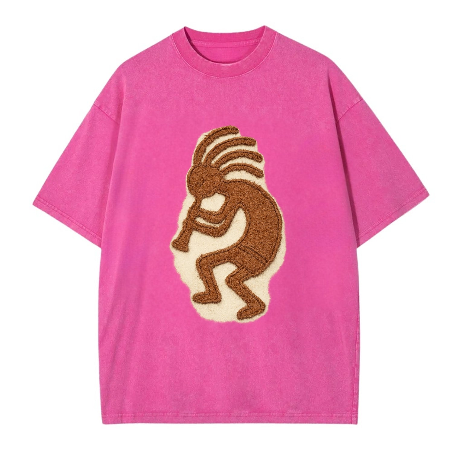 Kokopelli  - Vintage T-shirt - Dusty Rose(Rose)