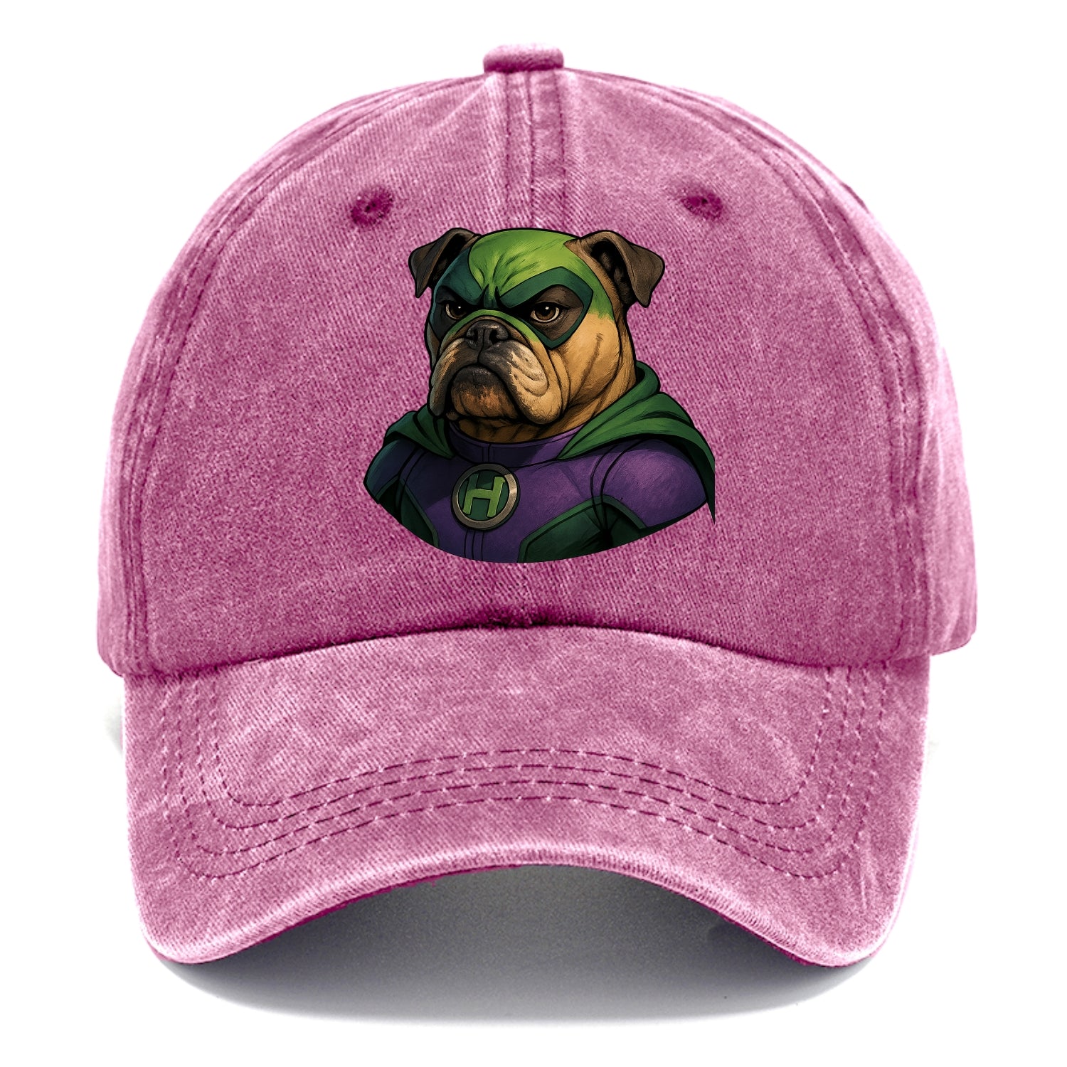 Bulldog Strong Hero  - Classic Cap - Dusty Rose(Rose)
