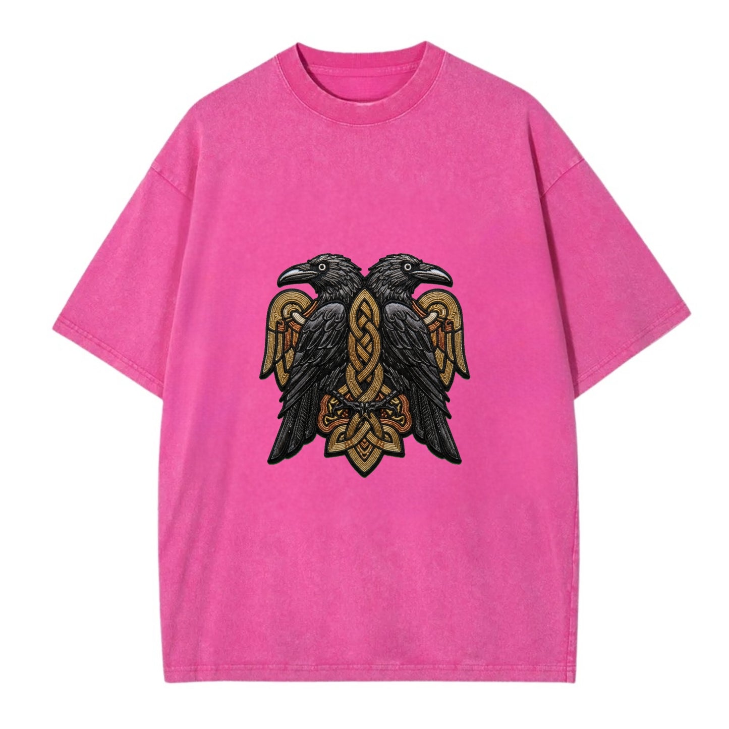 Odin's Ravens - Vintage T-shirt - Dusty Rose(Rose)