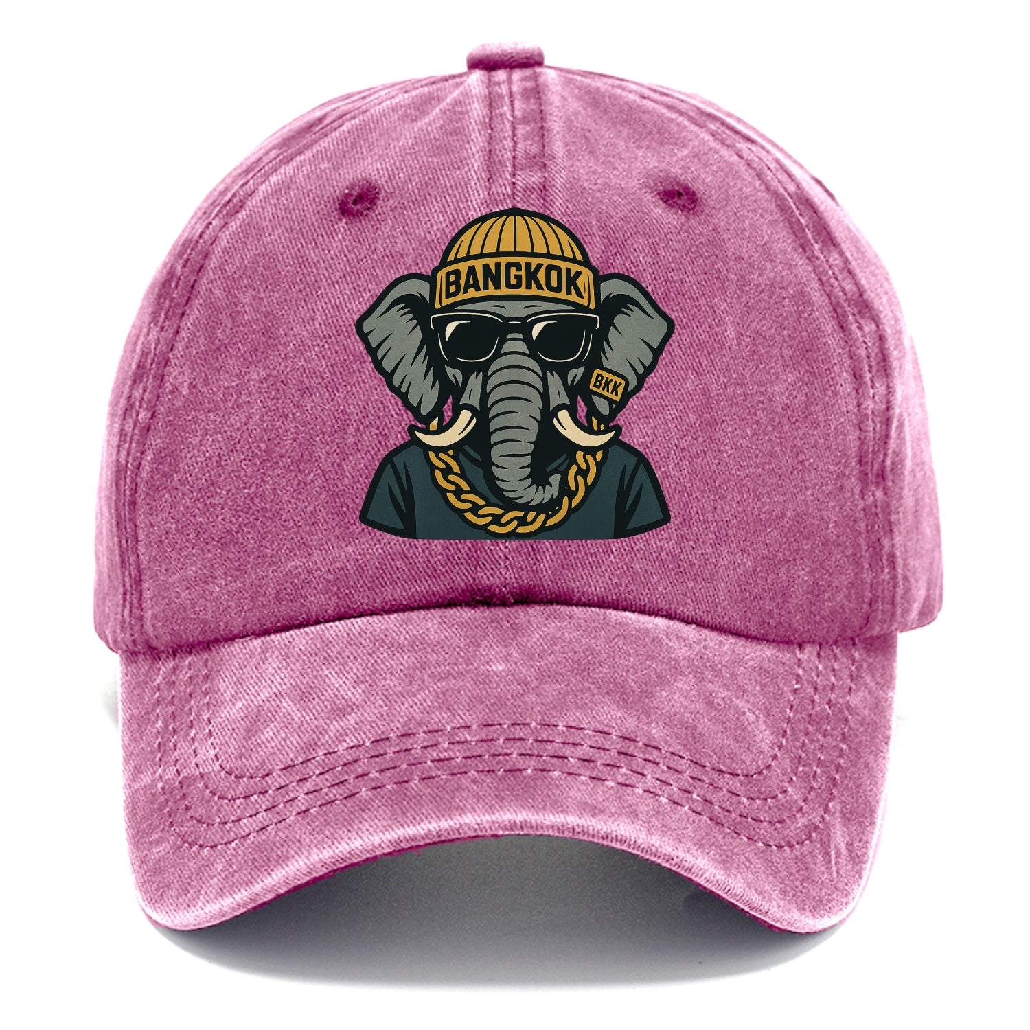 Bangkok Elephant - Classic Cap - Dusty Rose(Rose)