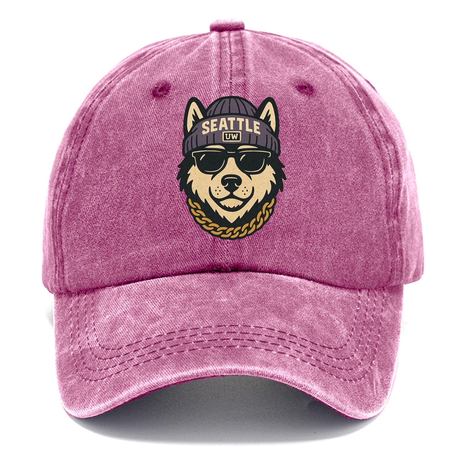 Seattle Husky - Classic Cap - Dusty Rose(Rose)