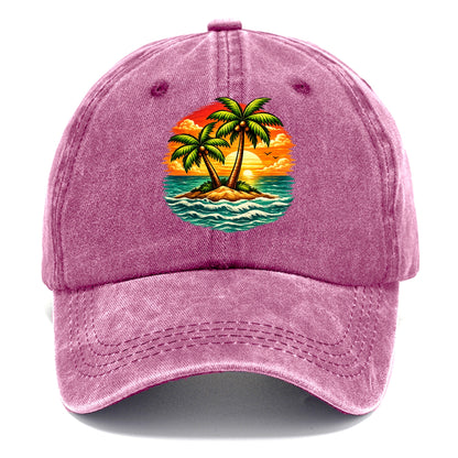 Tropical Island - Classic Cap - Dusty Rose(Rose)