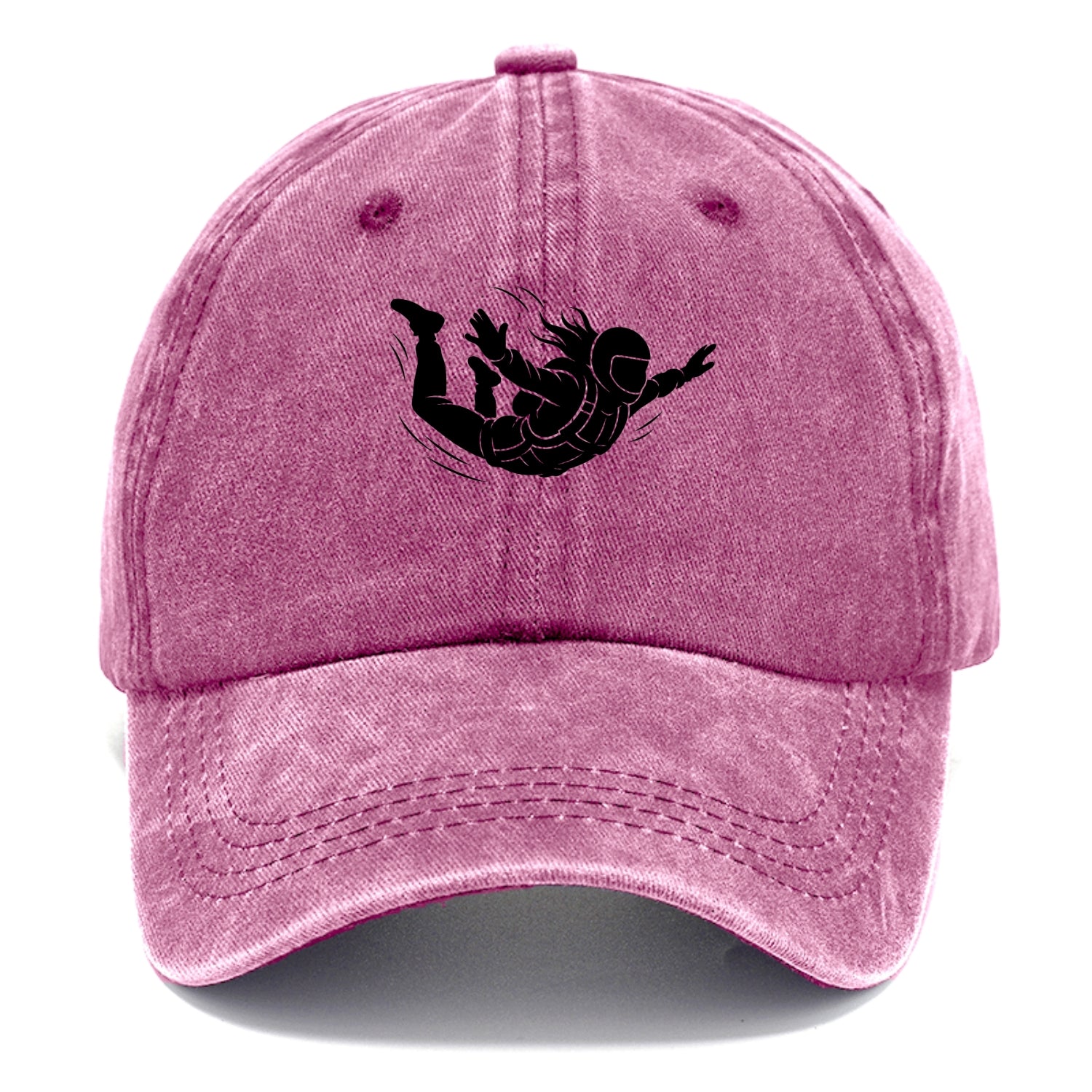 Skydiver free-fall position - Classic Cap - Dusty Rose(Rose)