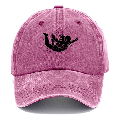 Skydiver free-fall position - Classic Cap - Dusty Rose(Rose)