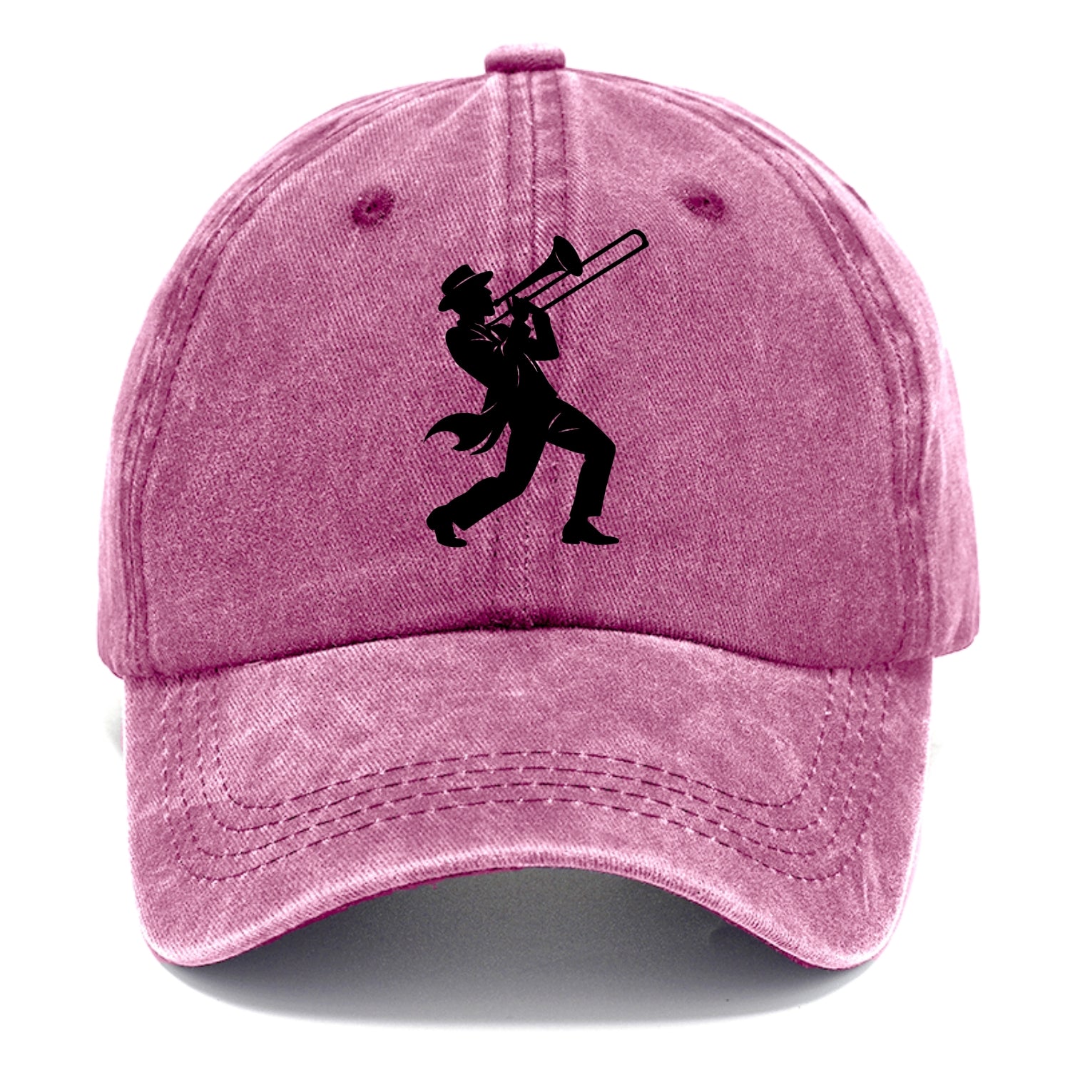 Trombone player jazz improvisation - Classic Cap - Dusty Rose(Rose)