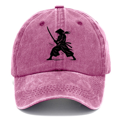 Samurai in battle-ready stance - Classic Cap - Dusty Rose(Rose)