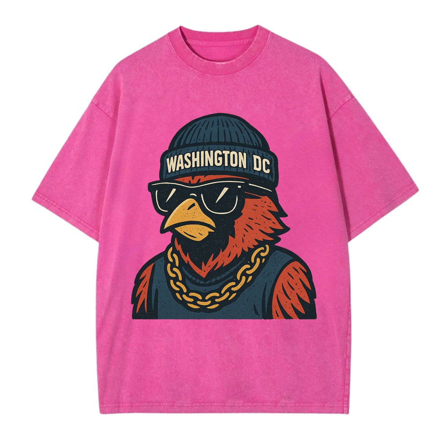 "cardinal" "washington Dc" "dc" "navy" "us East" - Vintage T-shirt - Dusty Rose(Rose)