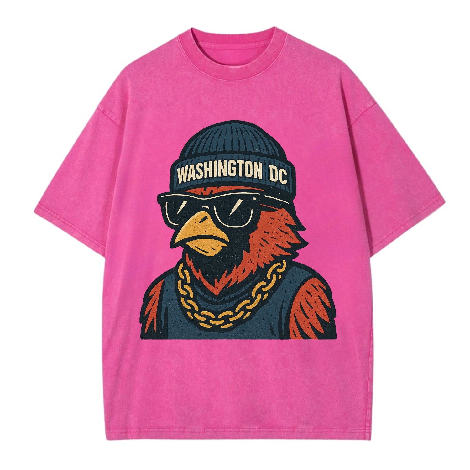 "cardinal" "washington Dc" "dc" "navy" "us East" - Vintage T-shirt - Dusty Rose(Rose)
