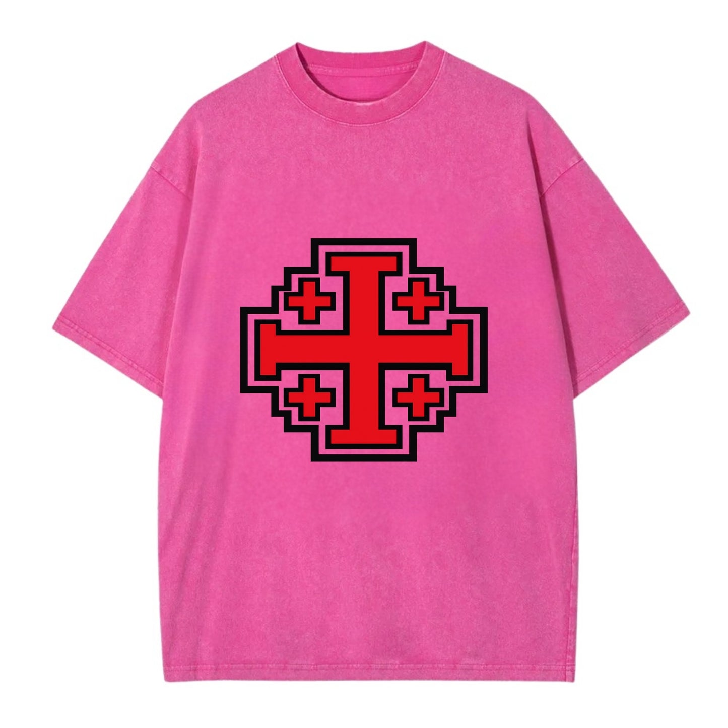 Heritage of Faith - Vintage T-shirt - Dusty Rose(Rose)