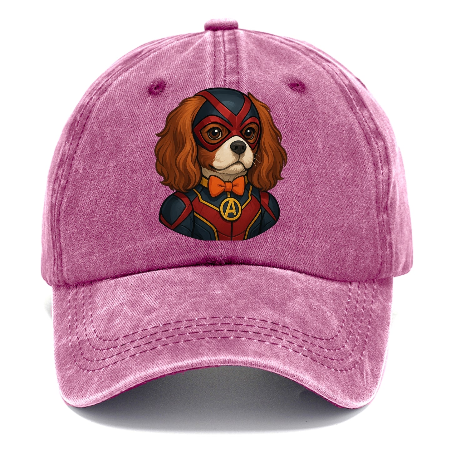 Cavalier King Charles Friendly Hero  - Classic Cap - Dusty Rose(Rose)