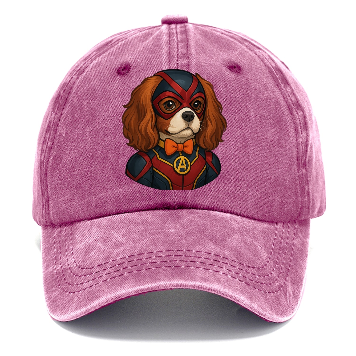 Cavalier King Charles Friendly Hero  - Classic Cap - Dusty Rose(Rose)