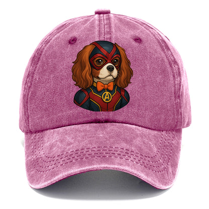Cavalier King Charles Friendly Hero  - Classic Cap - Dusty Rose(Rose)