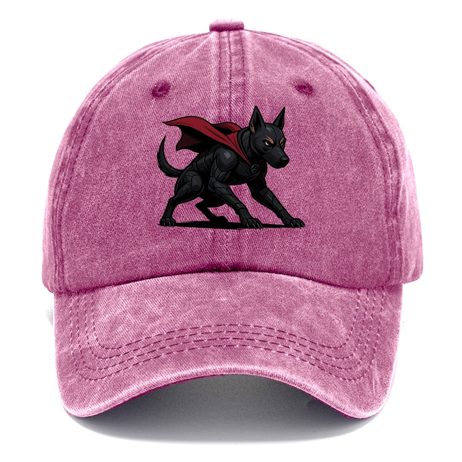 Belgian Malinois Black Panther  - Classic Cap - Dusty Rose(Rose)