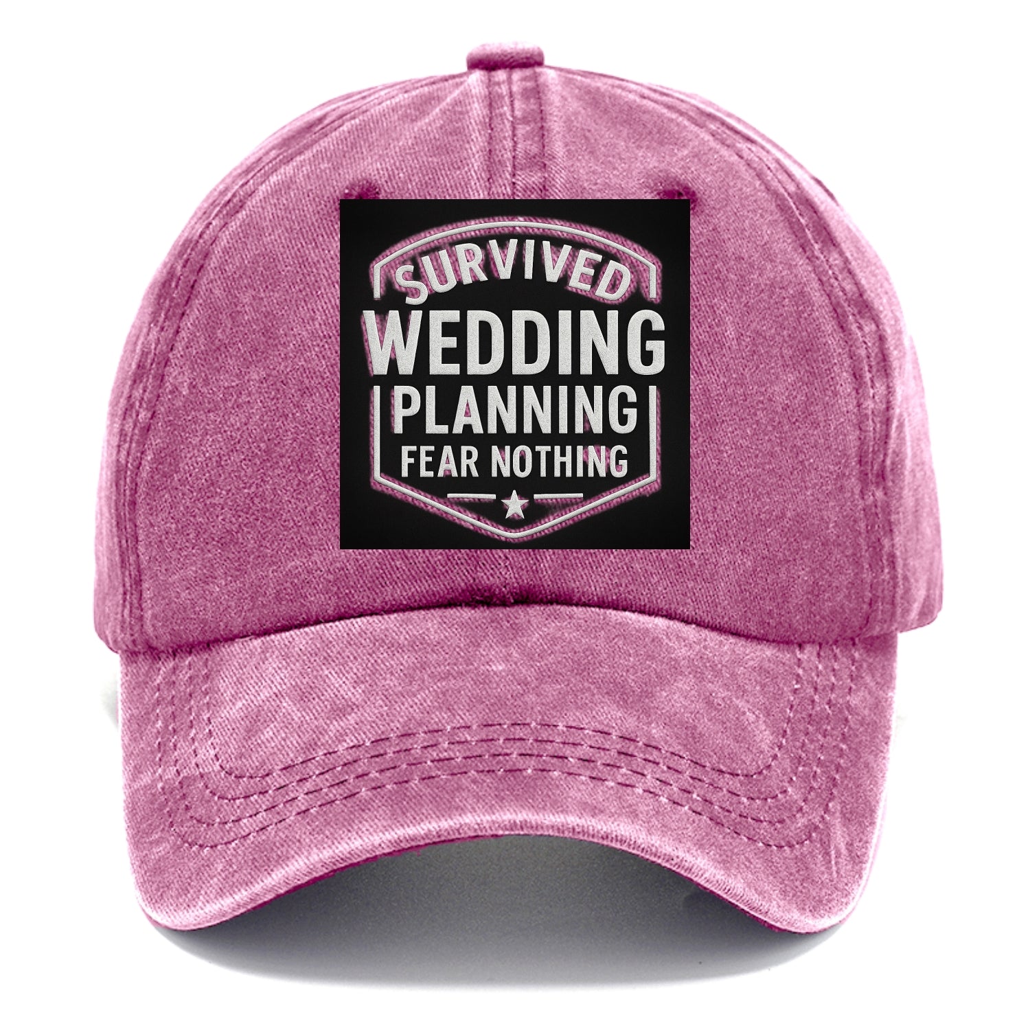 Survived wedding planning, fear nothing - Classic Cap - Dusty Rose(Rose)