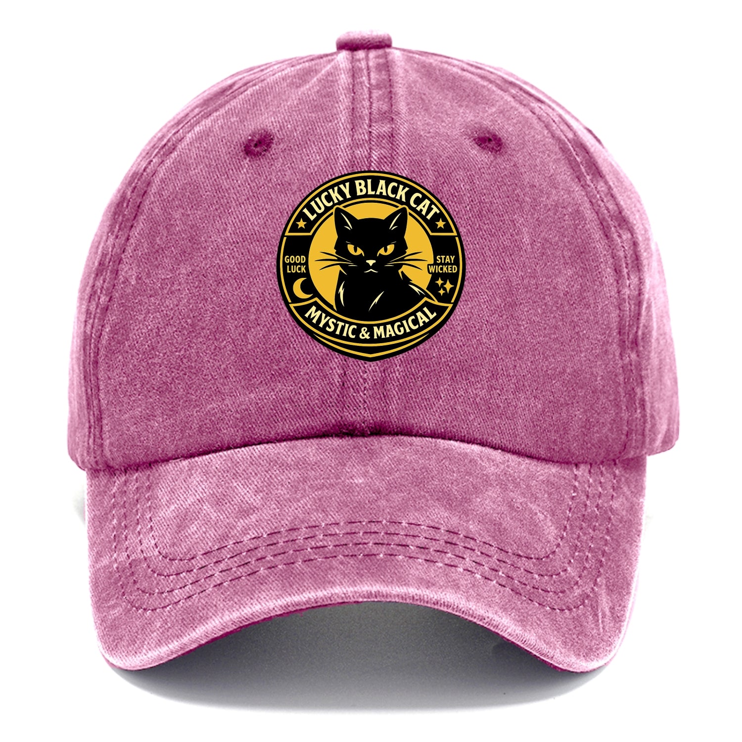 Mystic Feline Emblem - Classic Cap - Dusty Rose(Rose)