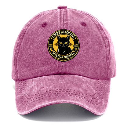 Mystic Feline Emblem - Classic Cap - Dusty Rose(Rose)