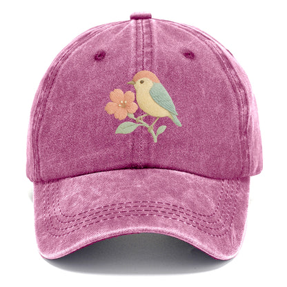 Peach Flowerpecker - Classic Cap - Dusty Rose(Rose)