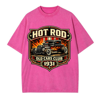 Hot Rod Club 1931 - Vintage T-shirt - Dusty Rose(Rose)
