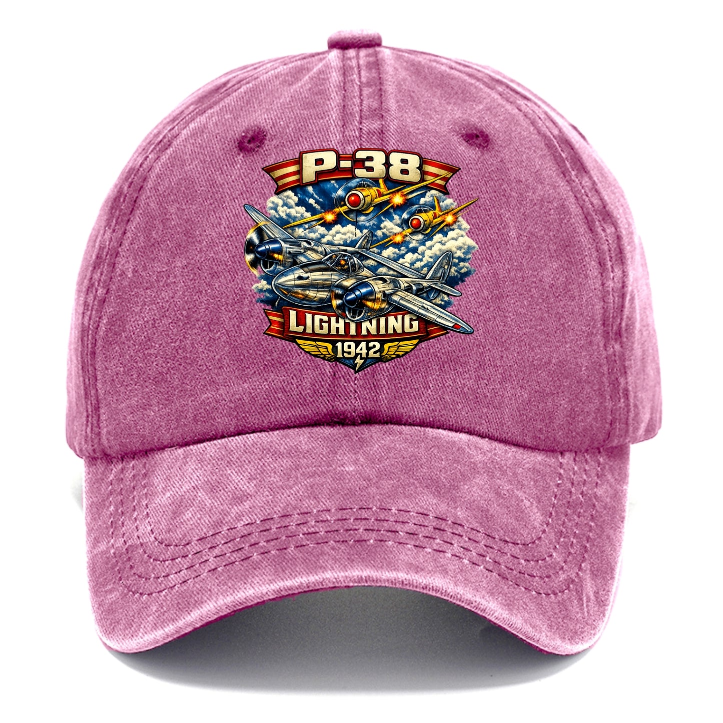 P 38 Lightning - Classic Cap - Dusty Rose(Rose)