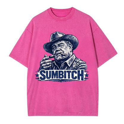 Sumbitch - Vintage T-shirt - Dusty Rose(Rose)